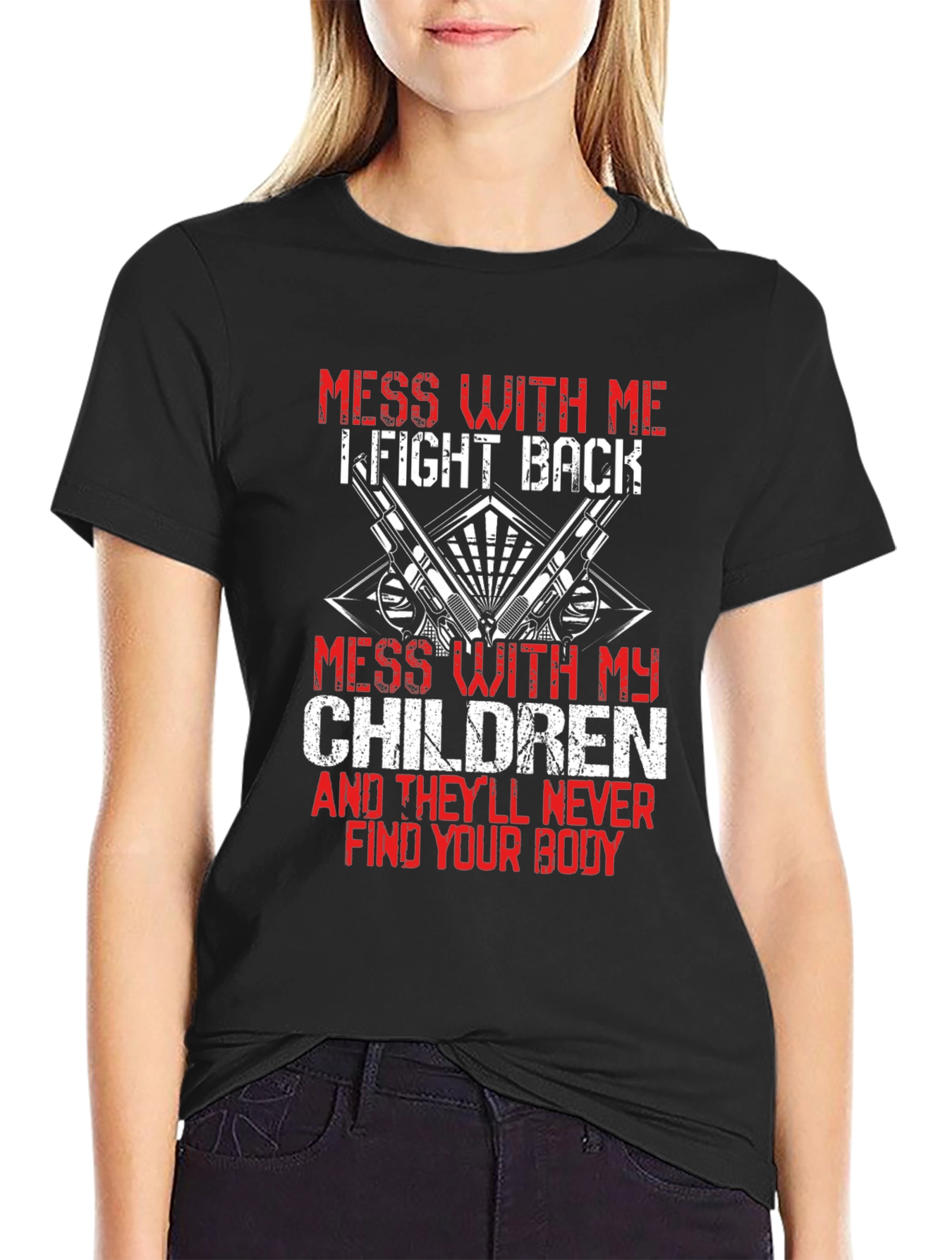 Mess With My Children Graphic Tee