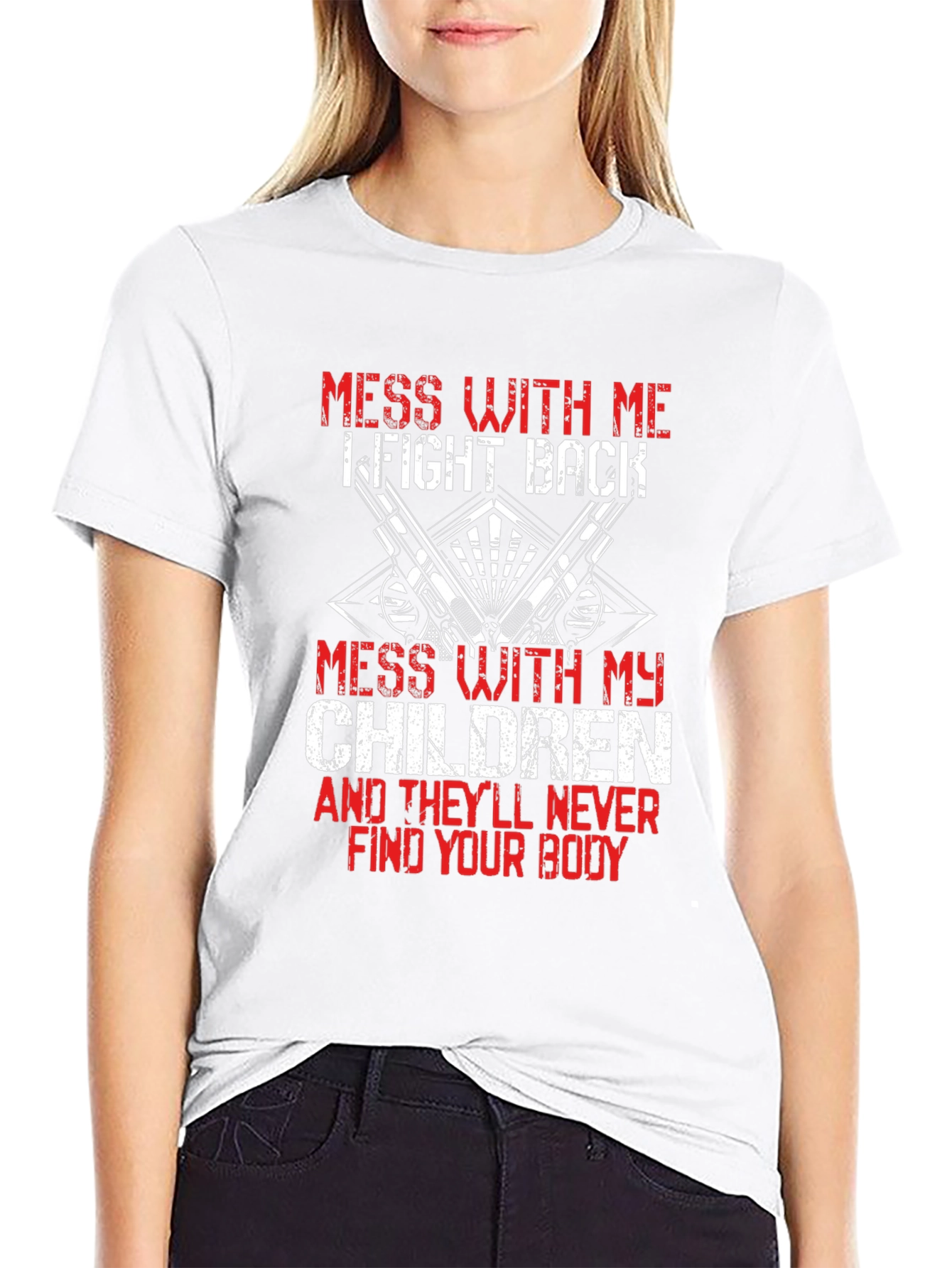 Mess With My Children Graphic Tee