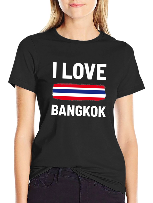 I Love Bangkok T-Shirt - Thailand Flag