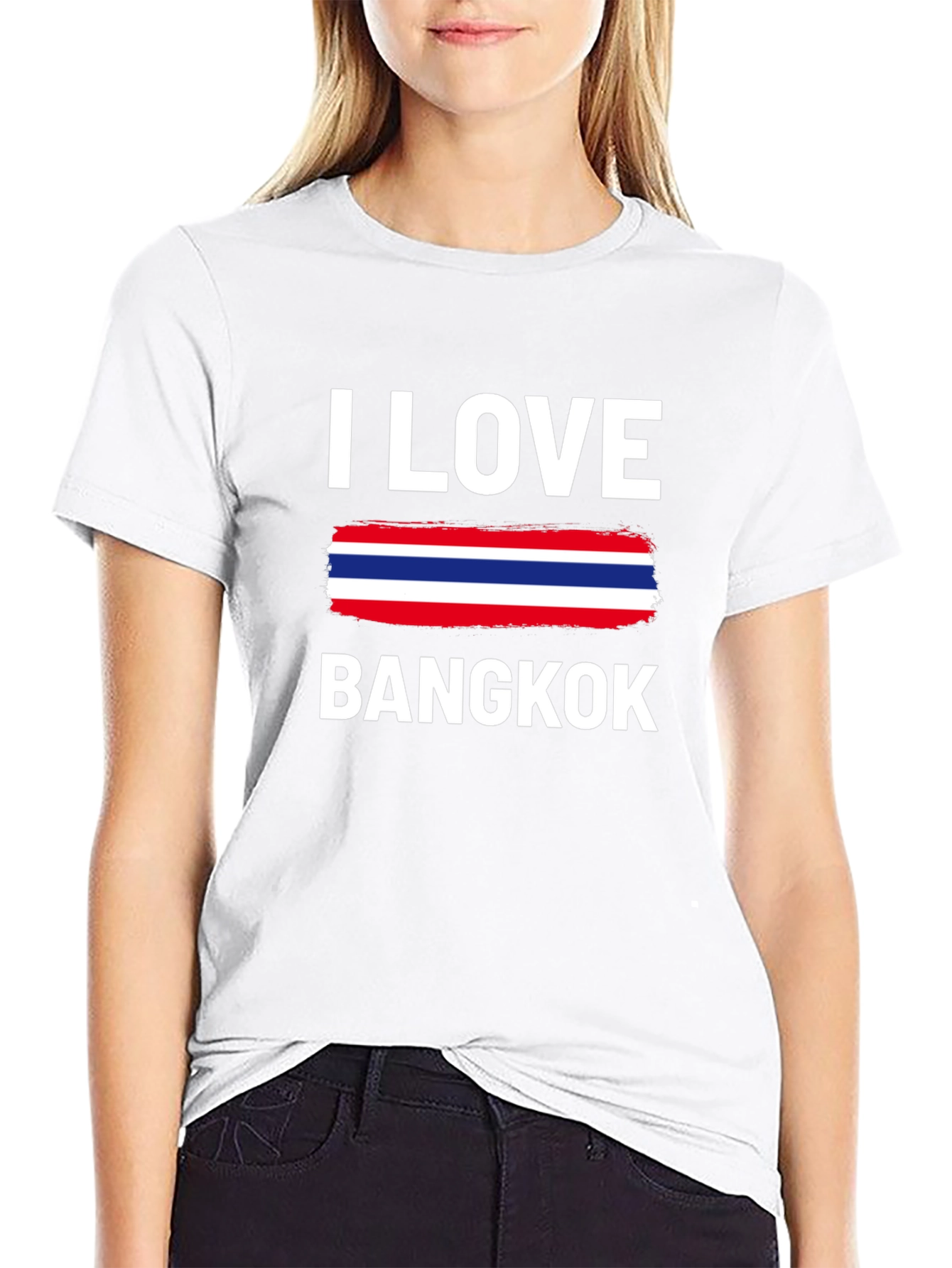 I Love Bangkok T-Shirt - Thailand Flag