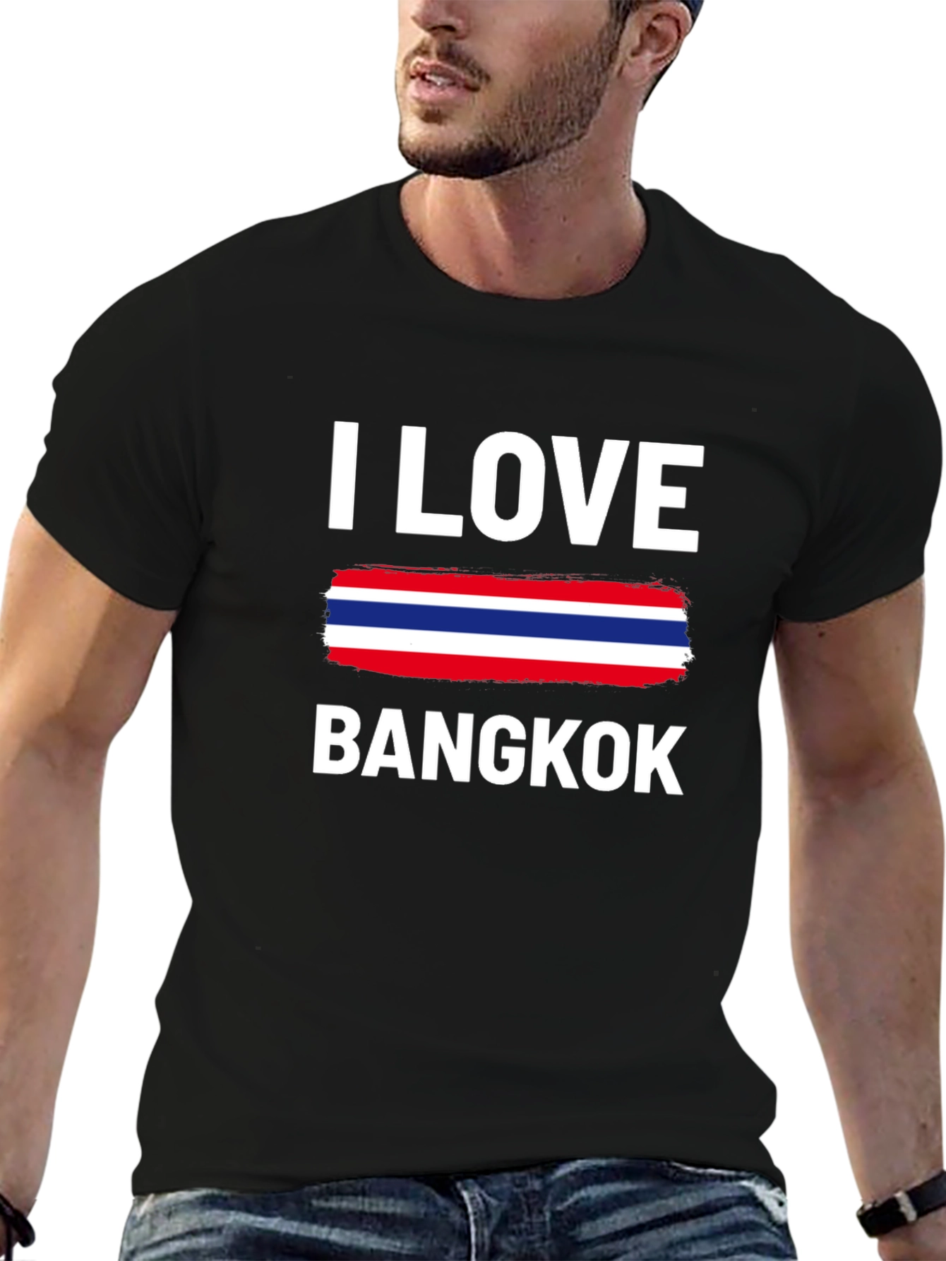 I Love Bangkok T-Shirt - Thailand Flag