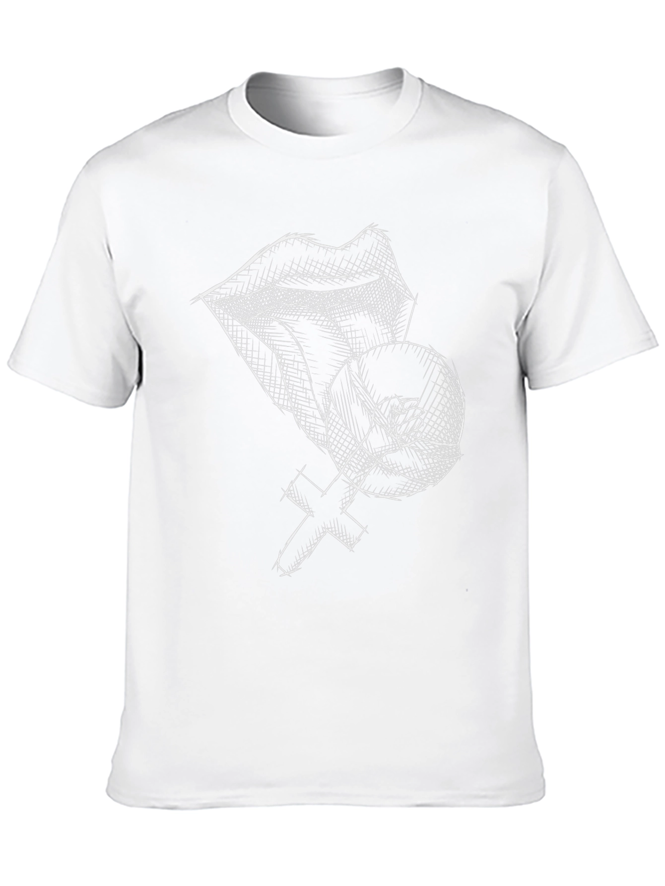 Feminist Fist & Lips Graphic T-Shirt