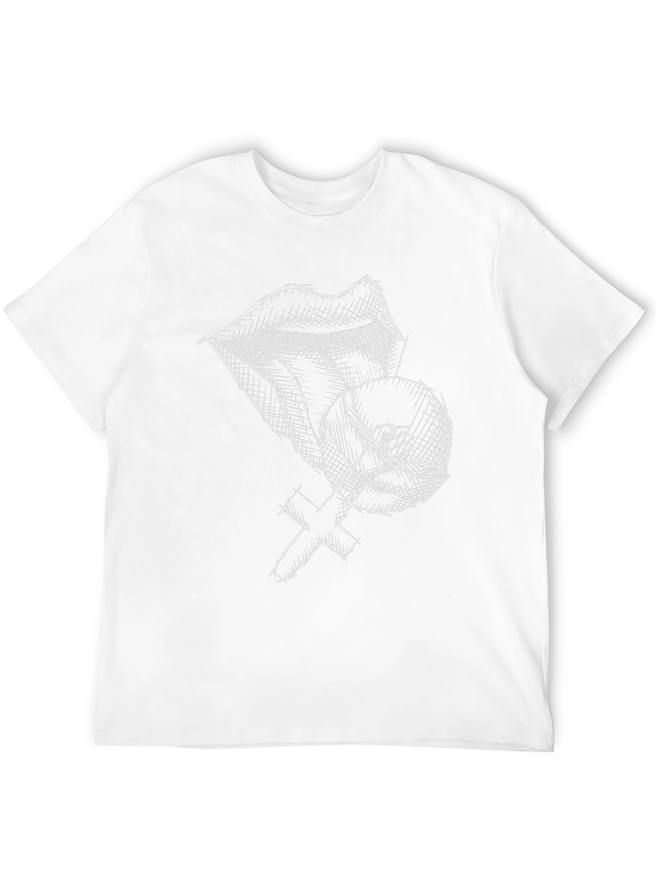 Feminist Fist & Lips Graphic T-Shirt