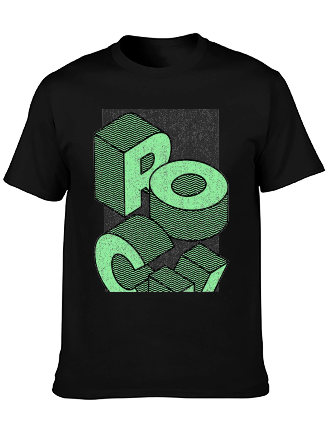 Retro Graphic Tee - Rock On