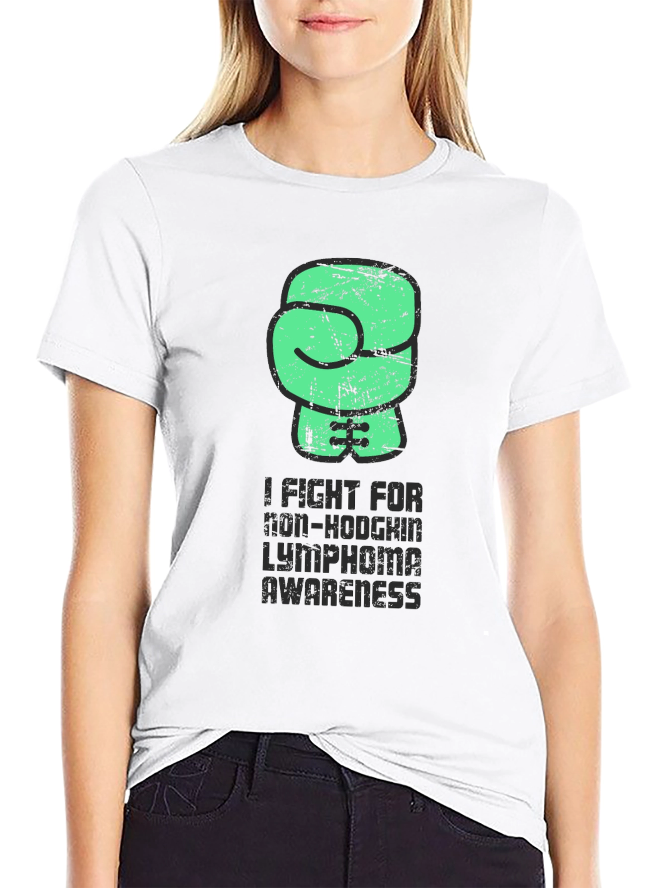 Fight Non-Hodgkin Lymphoma Awareness T-Shirt