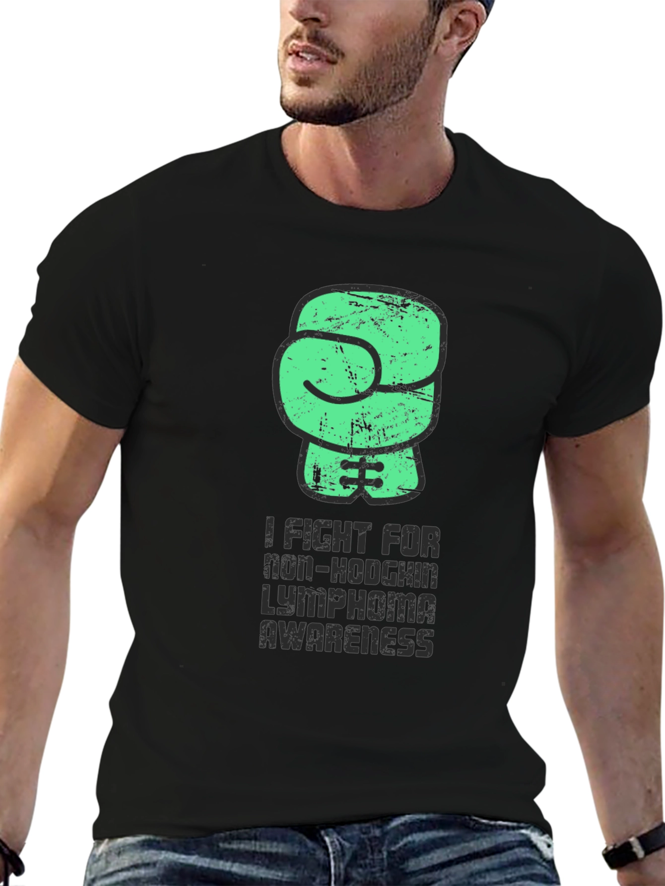 Fight Non-Hodgkin Lymphoma Awareness T-Shirt