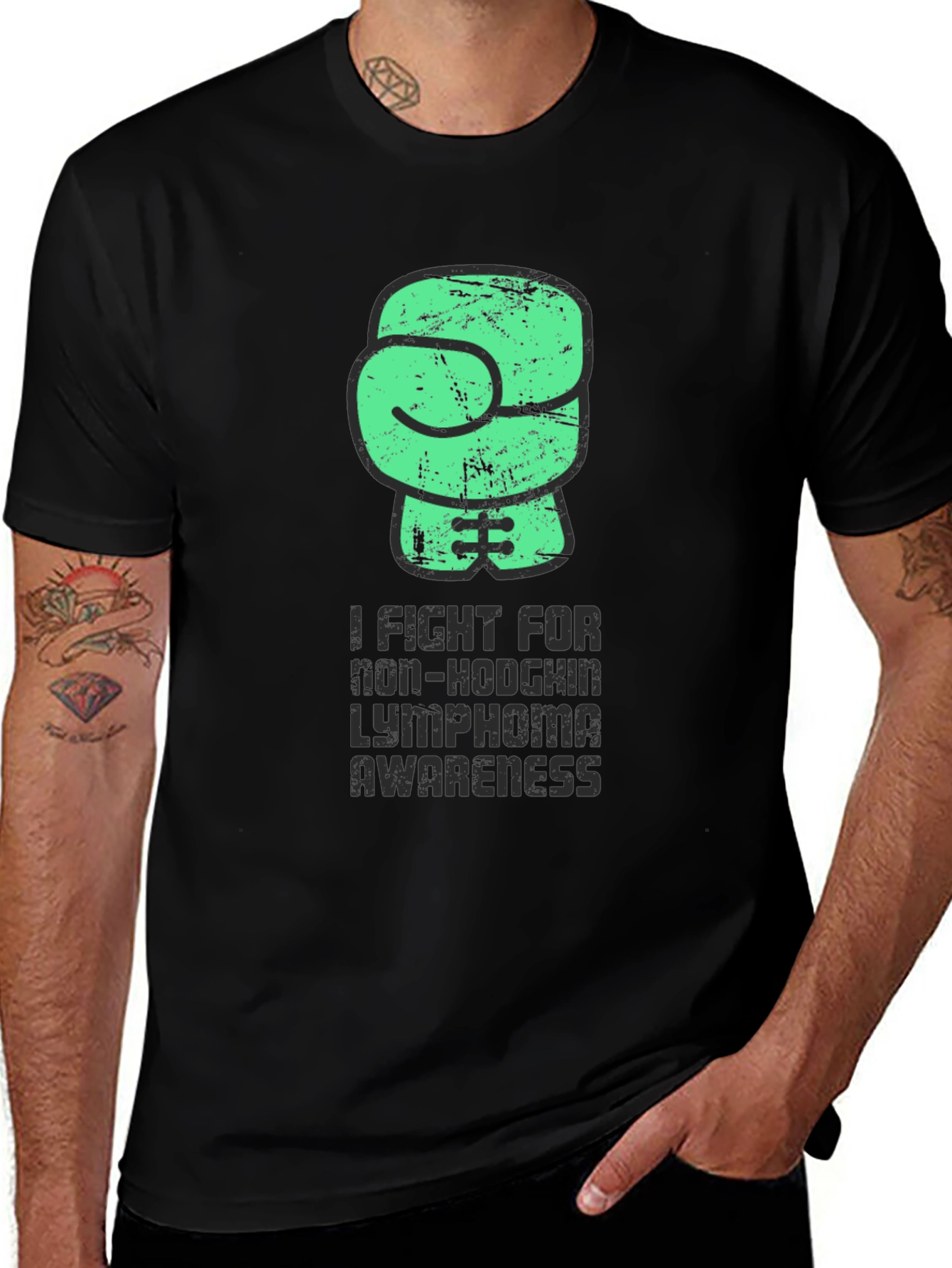 Fight Non-Hodgkin Lymphoma Awareness T-Shirt