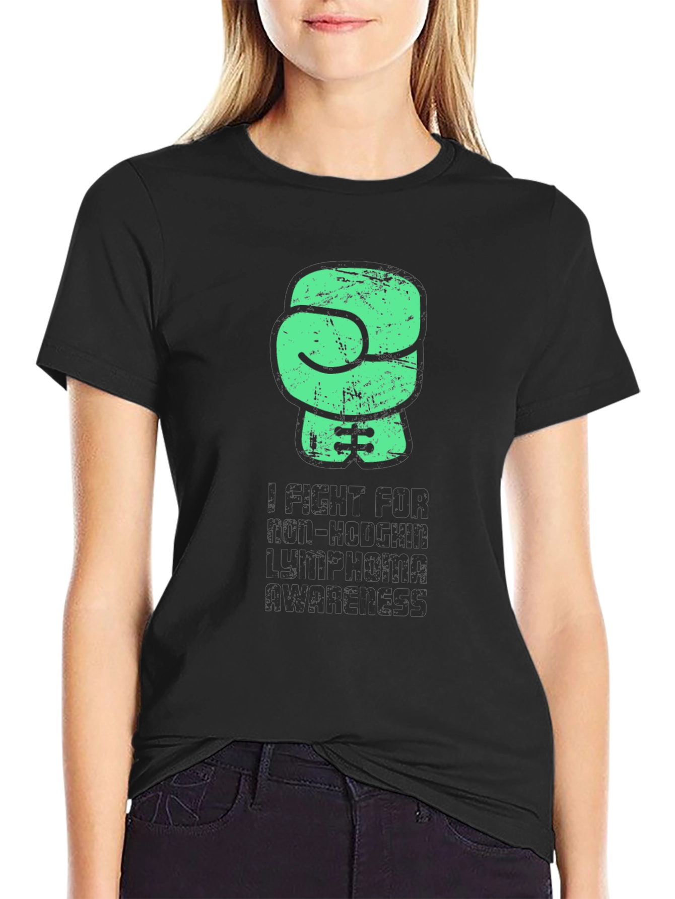 Fight Non-Hodgkin Lymphoma Awareness T-Shirt