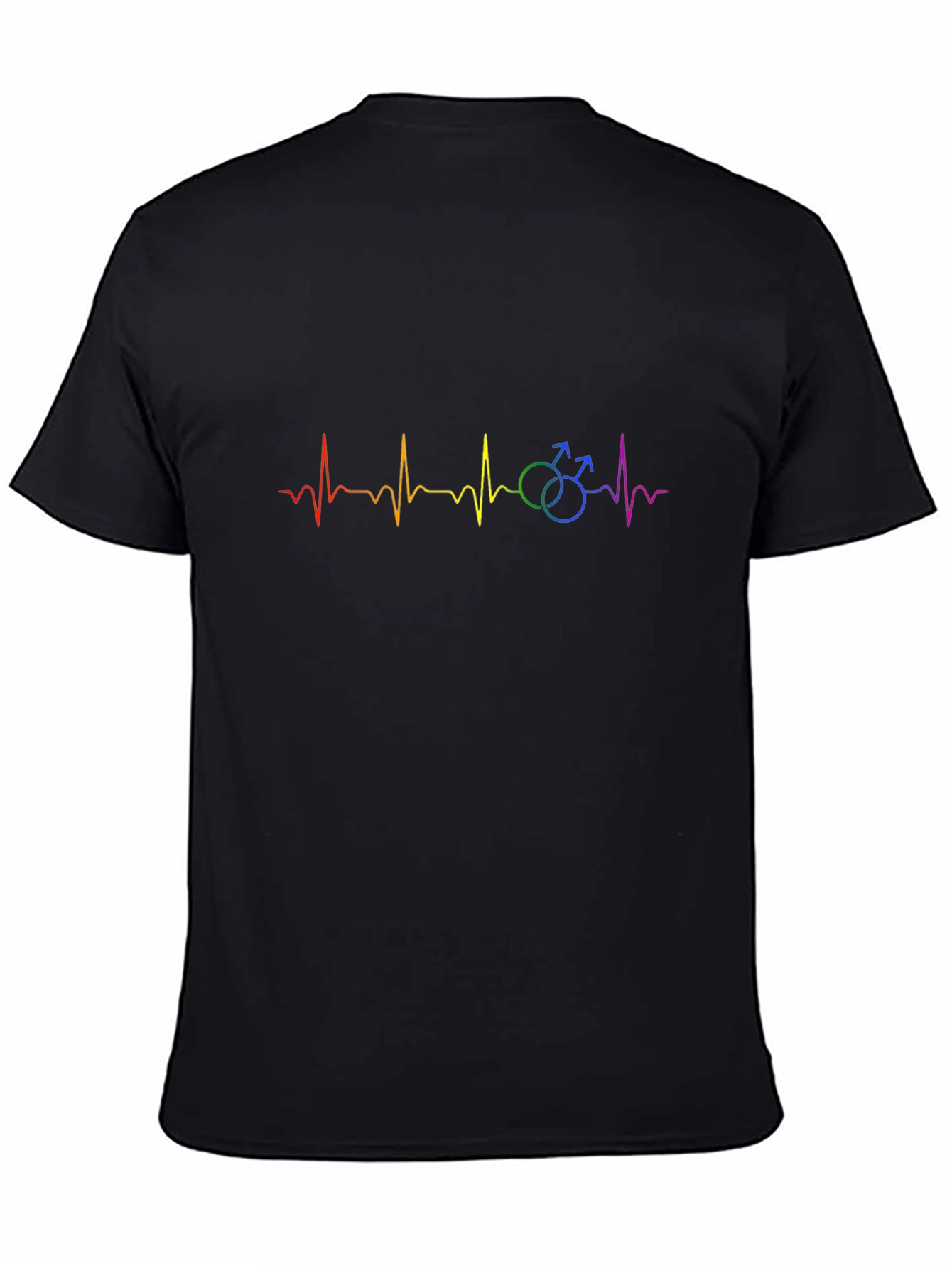 Pride Pulse T-Shirt - LGBTQ+ Heartbeat Tee