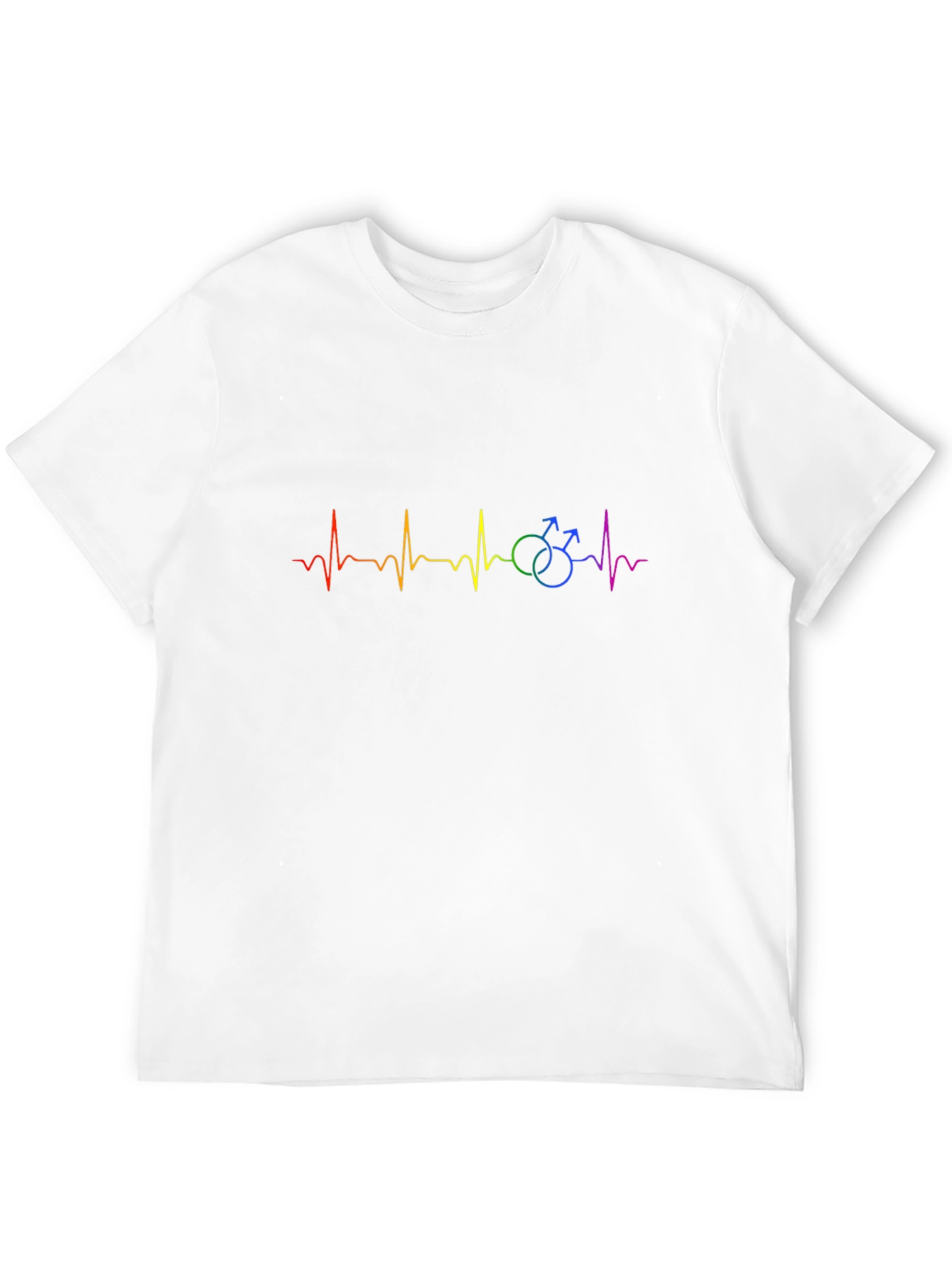 Pride Pulse T-Shirt - LGBTQ+ Heartbeat Tee