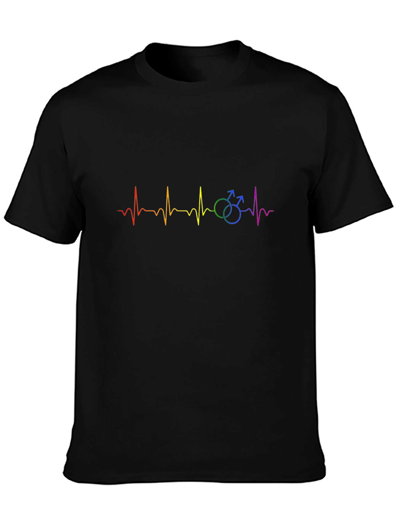 Pride Pulse T-Shirt - LGBTQ+ Heartbeat Tee