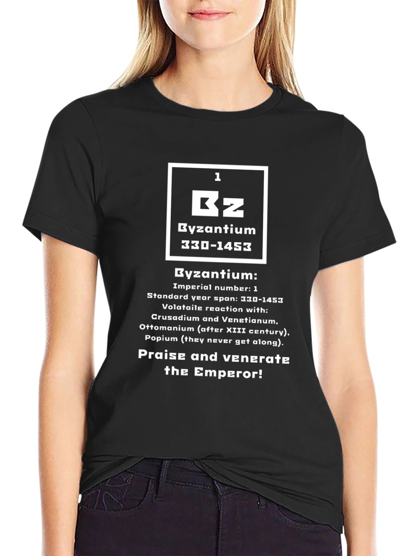 Byzantium Periodic Table T-Shirt
