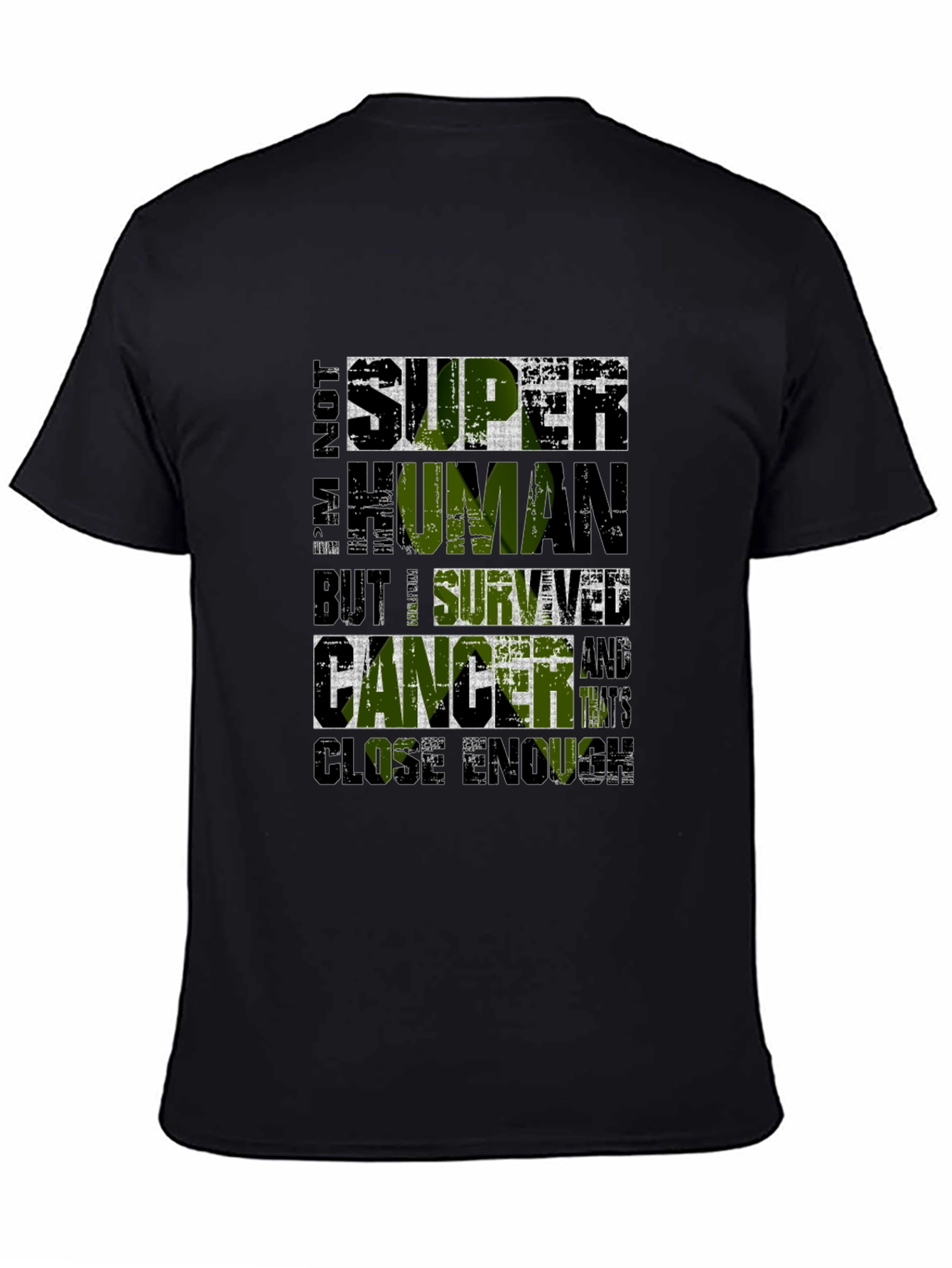 Im Not Super Human Cancer Survivor T-Shirt