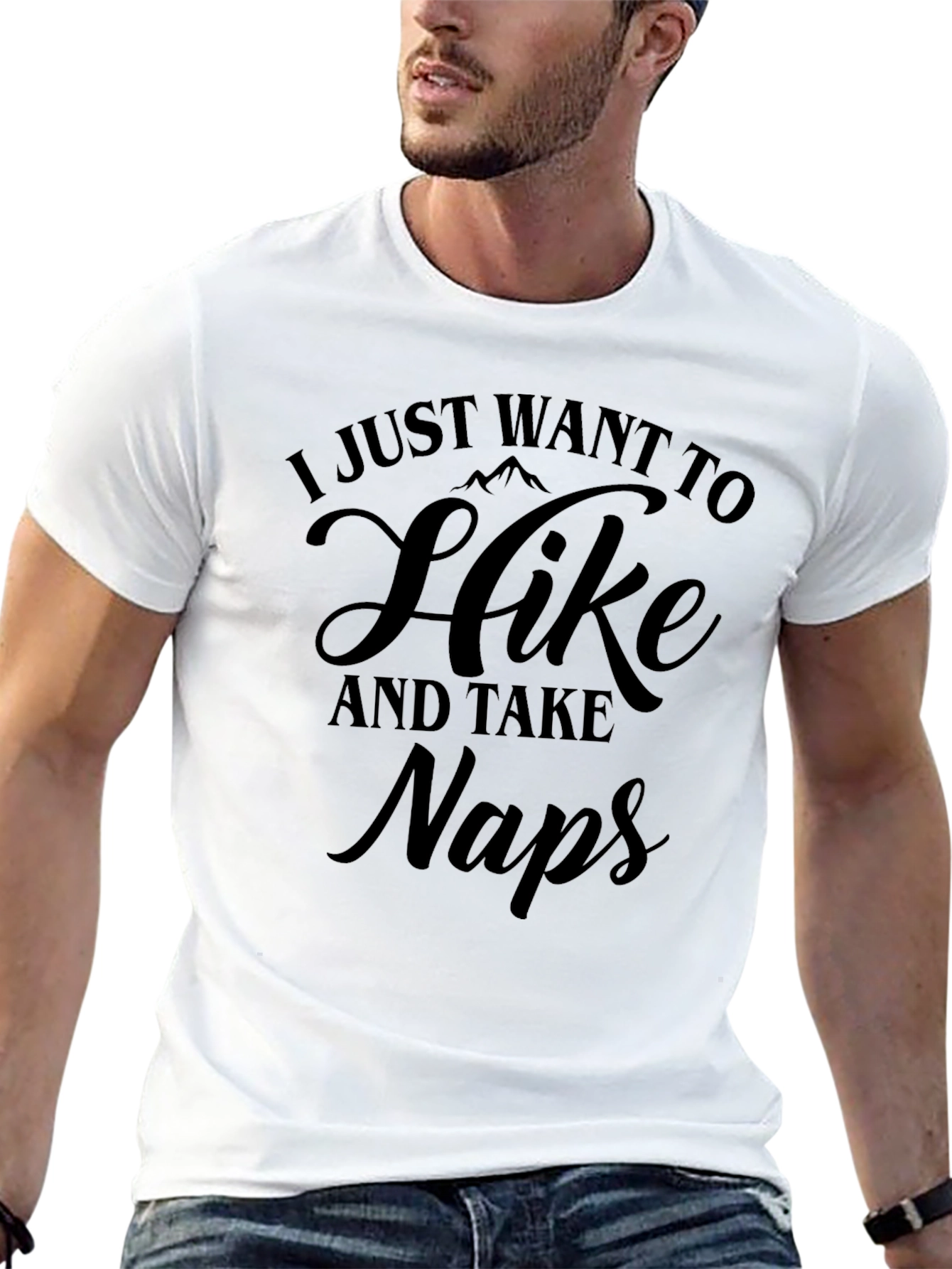 Hike and Take Naps Graphic T-Shirt
