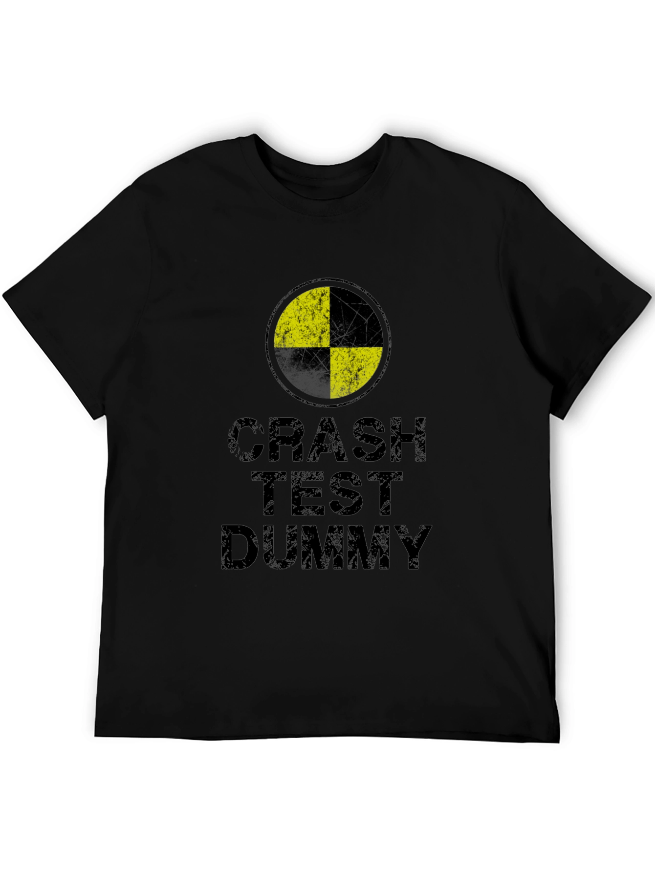 Crash Test Dummy Black Graphic Tee
