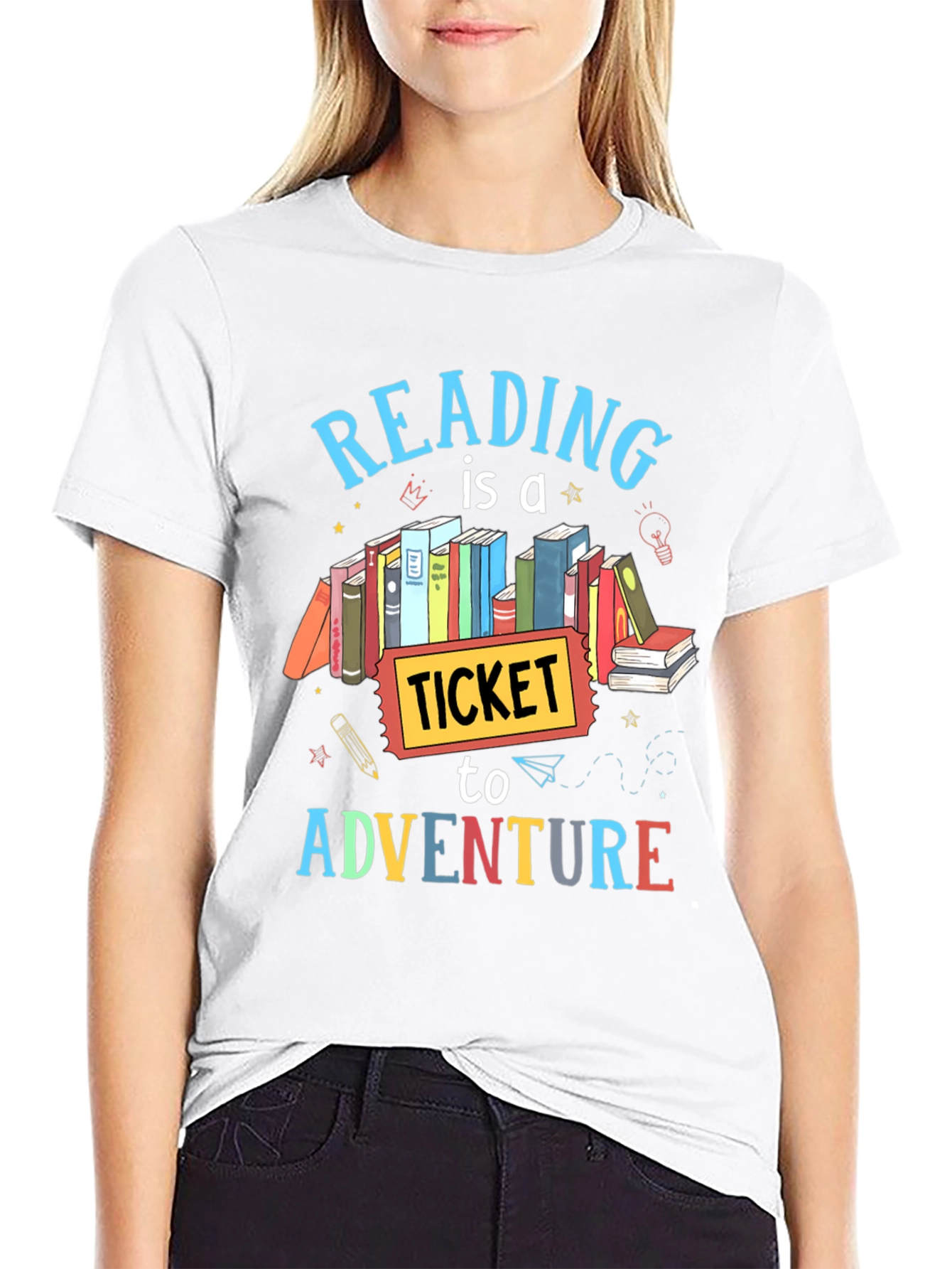 Reading is a Ticket to Adventure T-Shirt