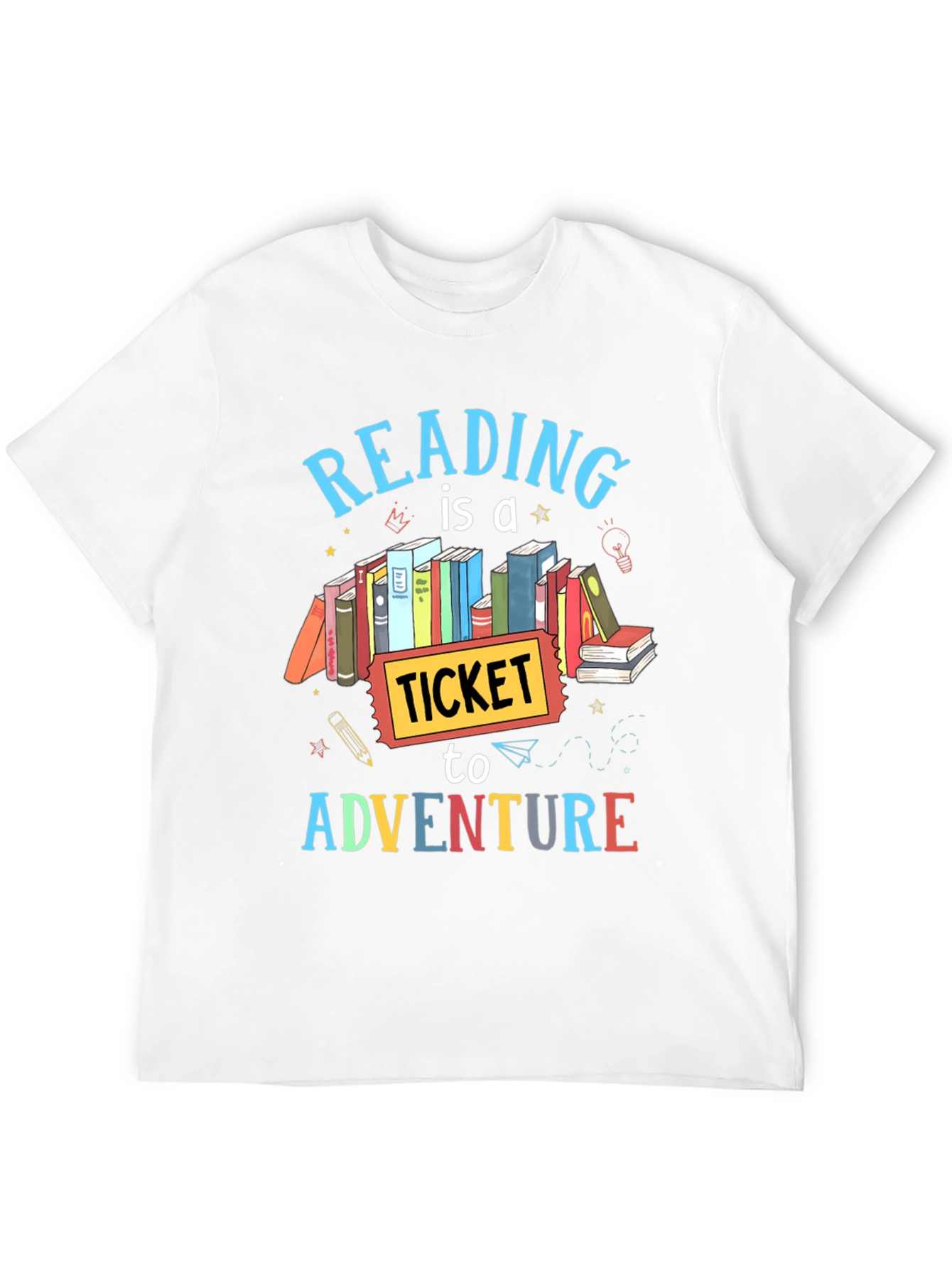 Reading is a Ticket to Adventure T-Shirt