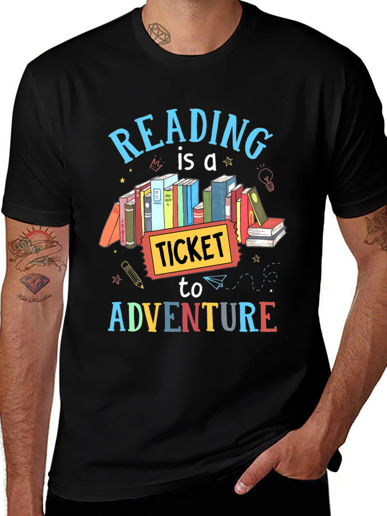 Reading is a Ticket to Adventure T-Shirt