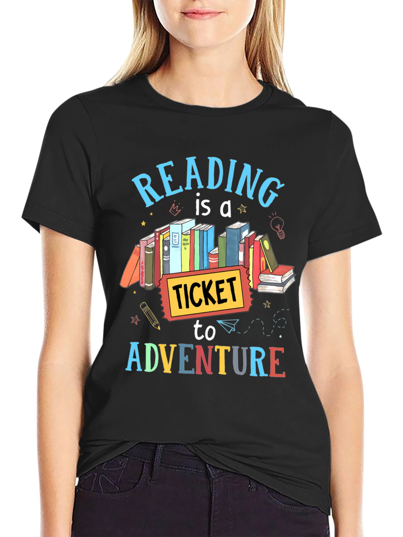 Reading is a Ticket to Adventure T-Shirt