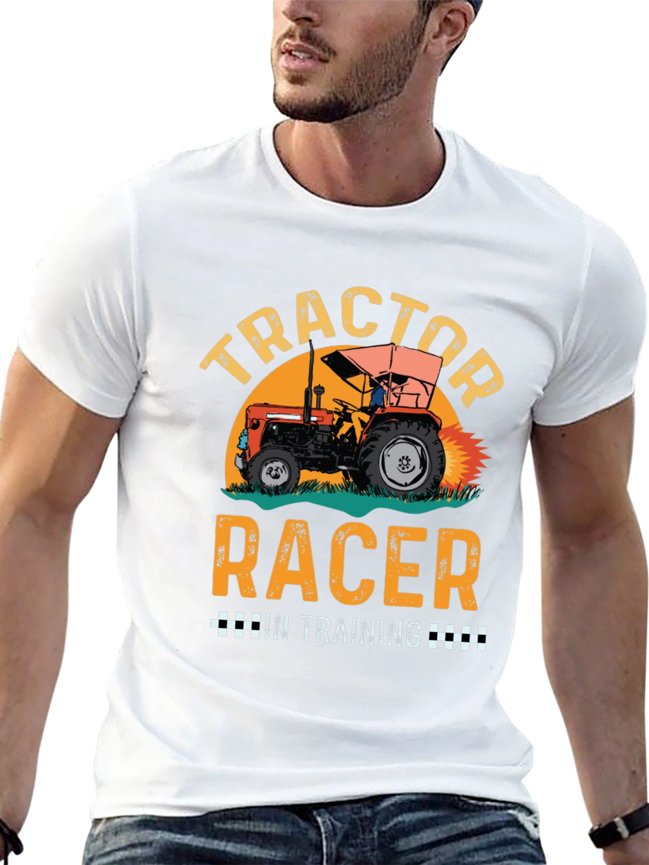 Tractor Racer T-Shirt - In Training