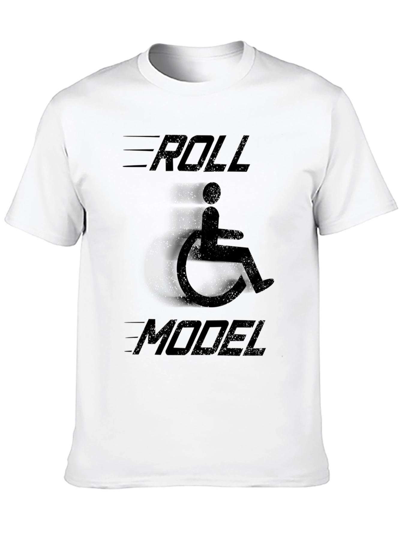 Roll Model T-Shirt - Disability Awareness Tee