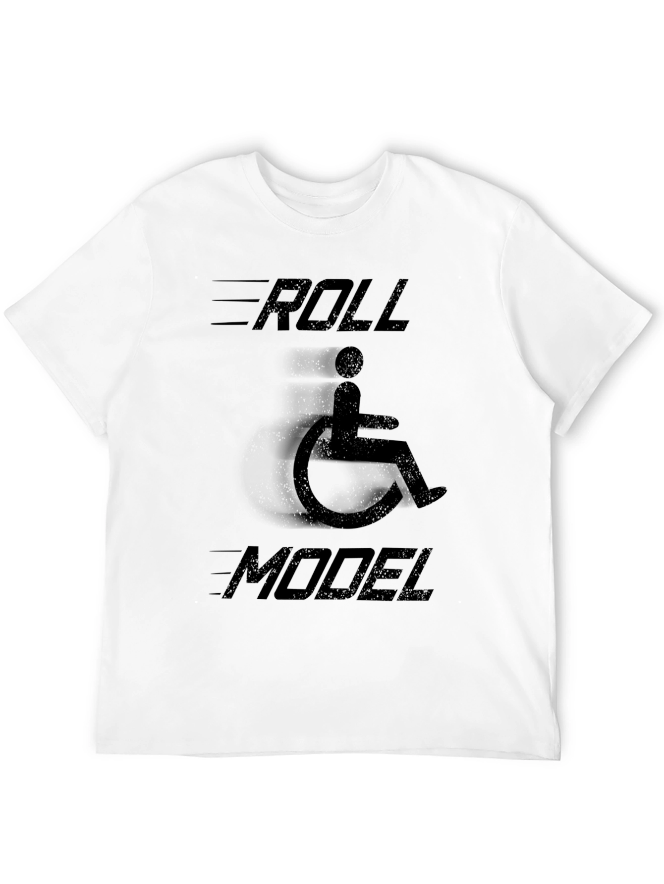 Roll Model T-Shirt - Disability Awareness Tee