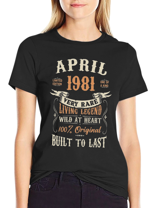 April 1981 Limited Edition Living Legend T-Shirt
