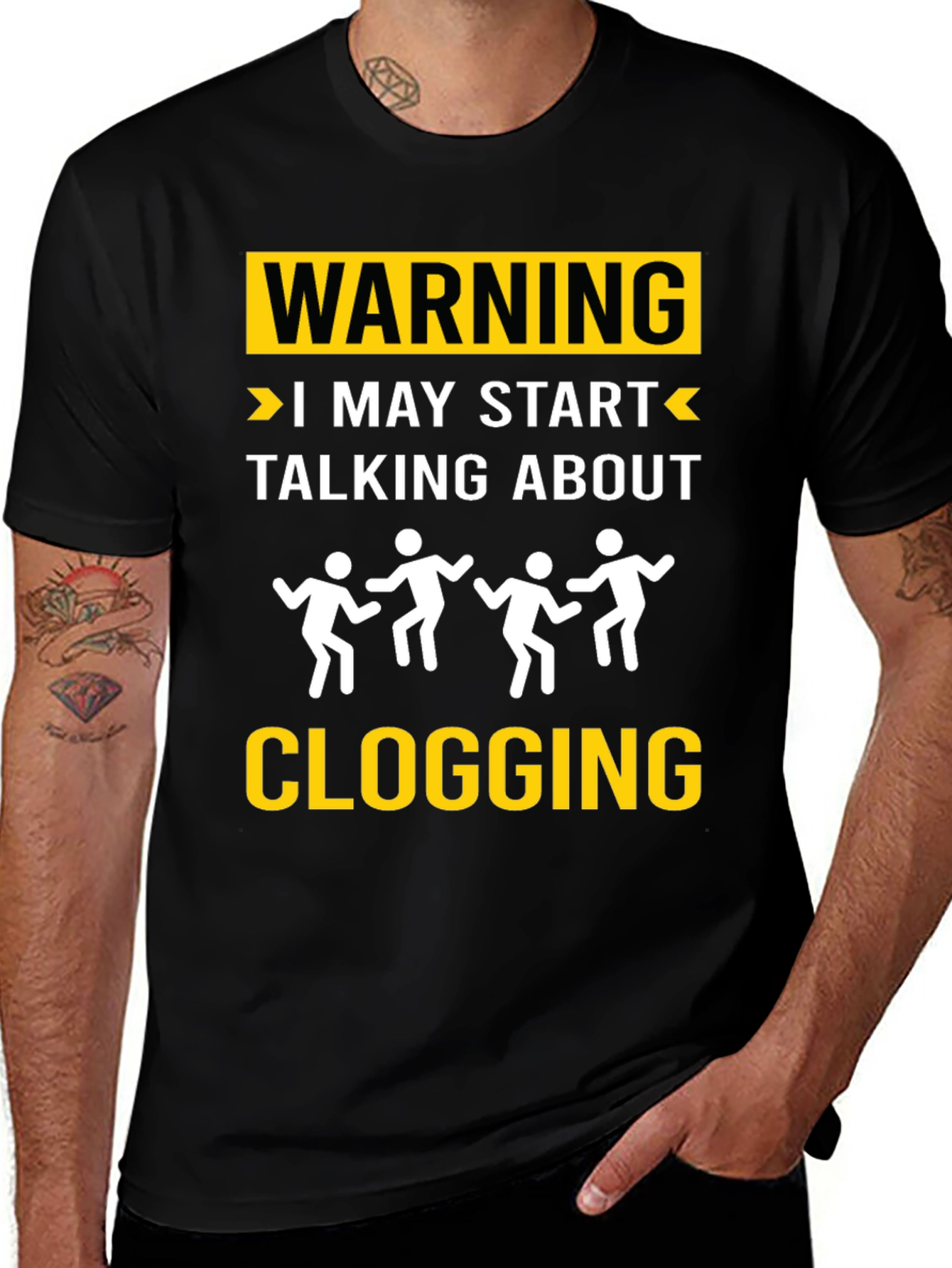 Warning Clogging T-Shirt