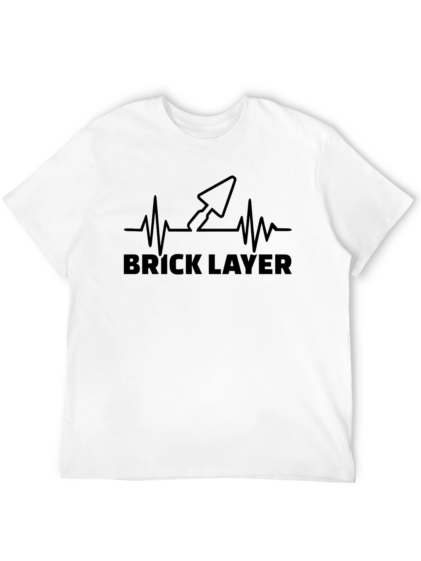 Brick Layer Heartbeat T-Shirt
