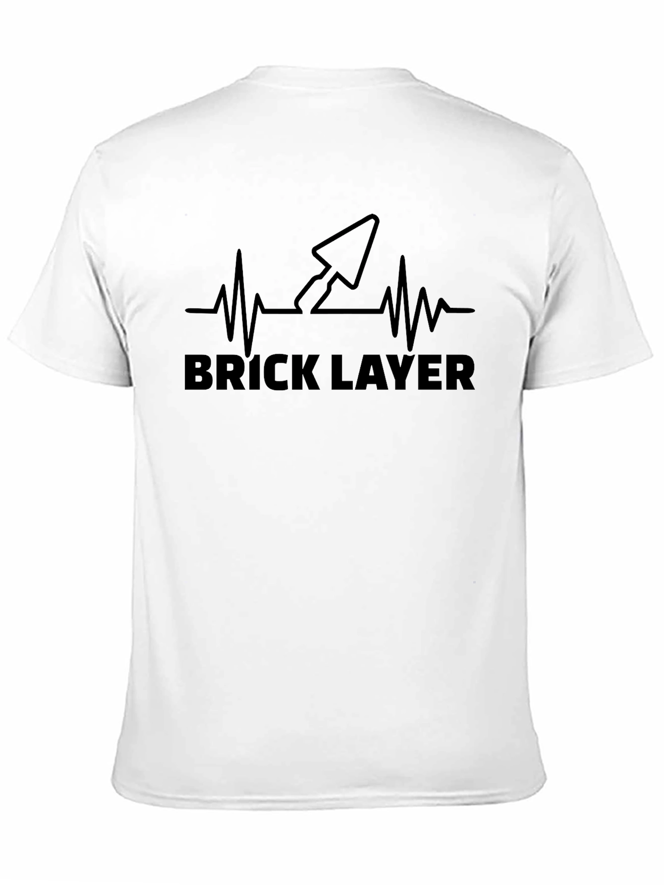 Brick Layer Heartbeat T-Shirt