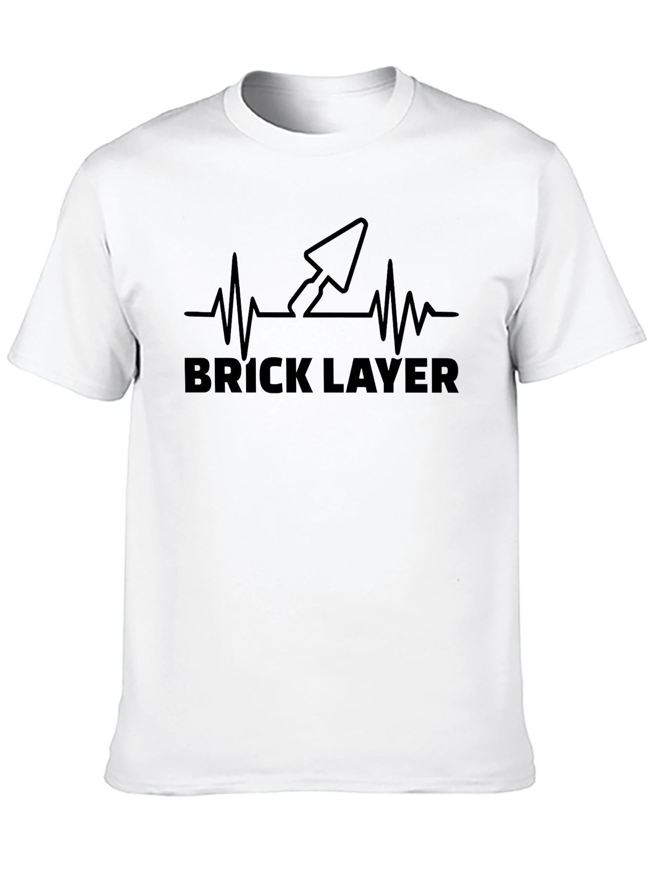 Brick Layer Heartbeat T-Shirt