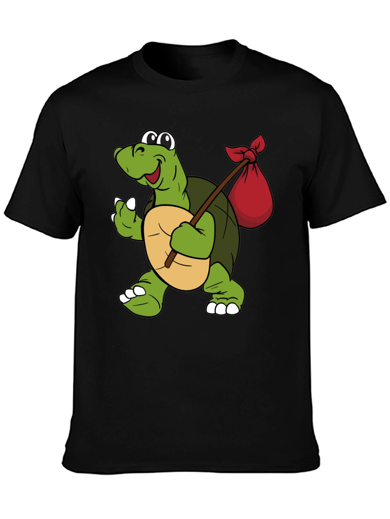 Turtle Traveler Graphic Tee -  Whimsical Adventure Design