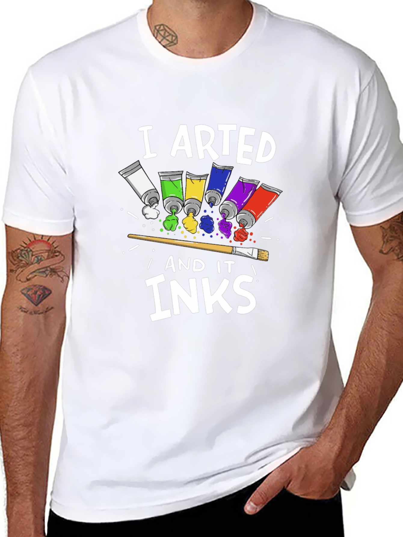I Arted and it Inks T-Shirt