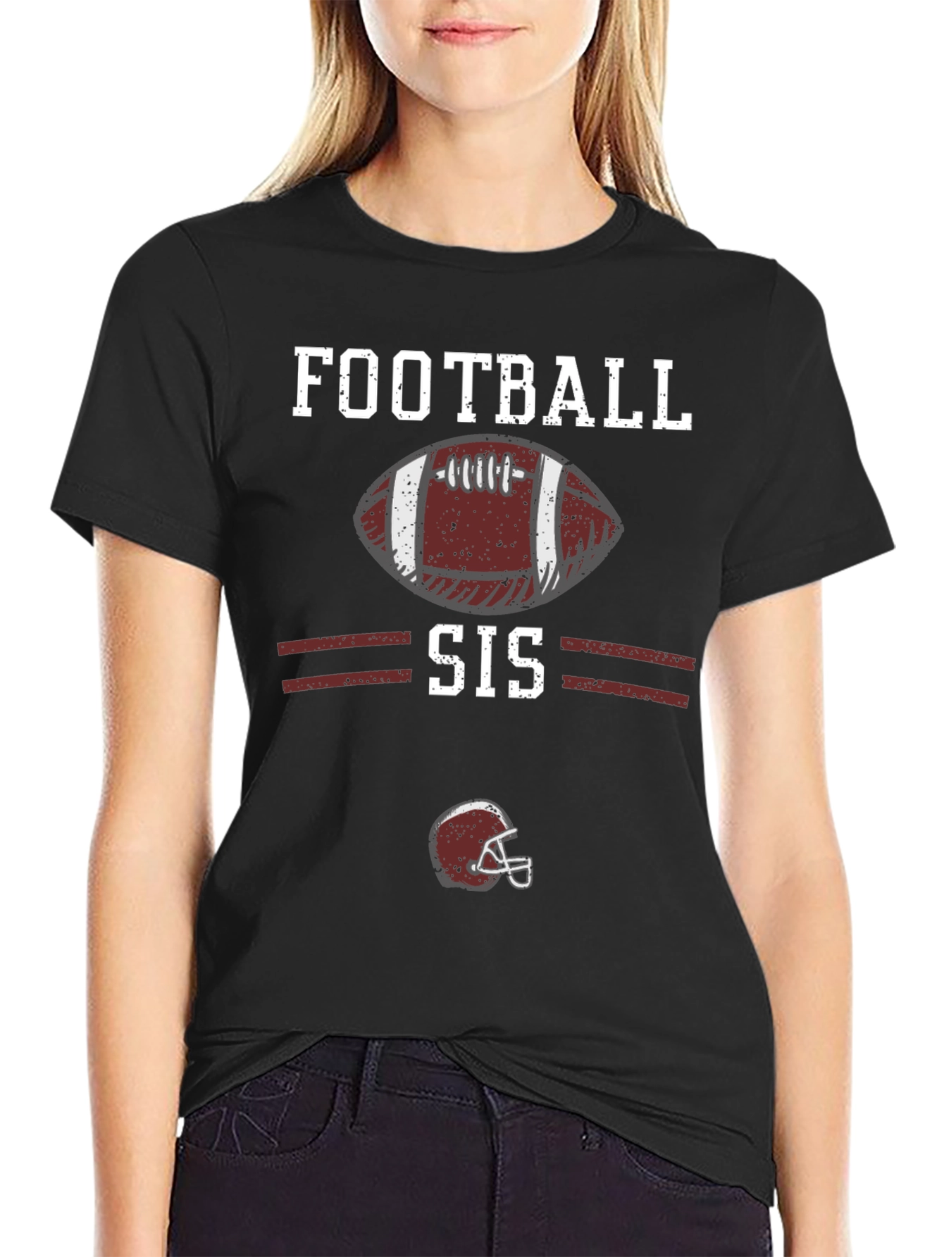 Football Sis Graphic Tee