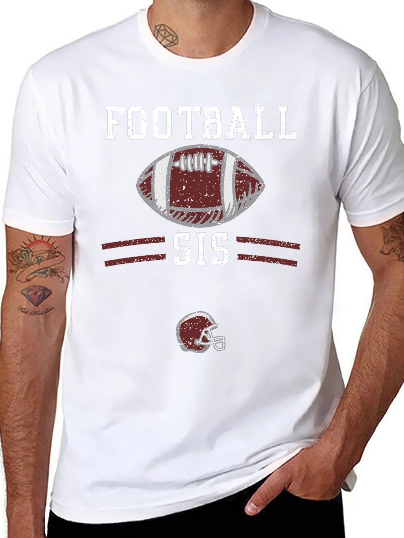 Football Sis Graphic Tee