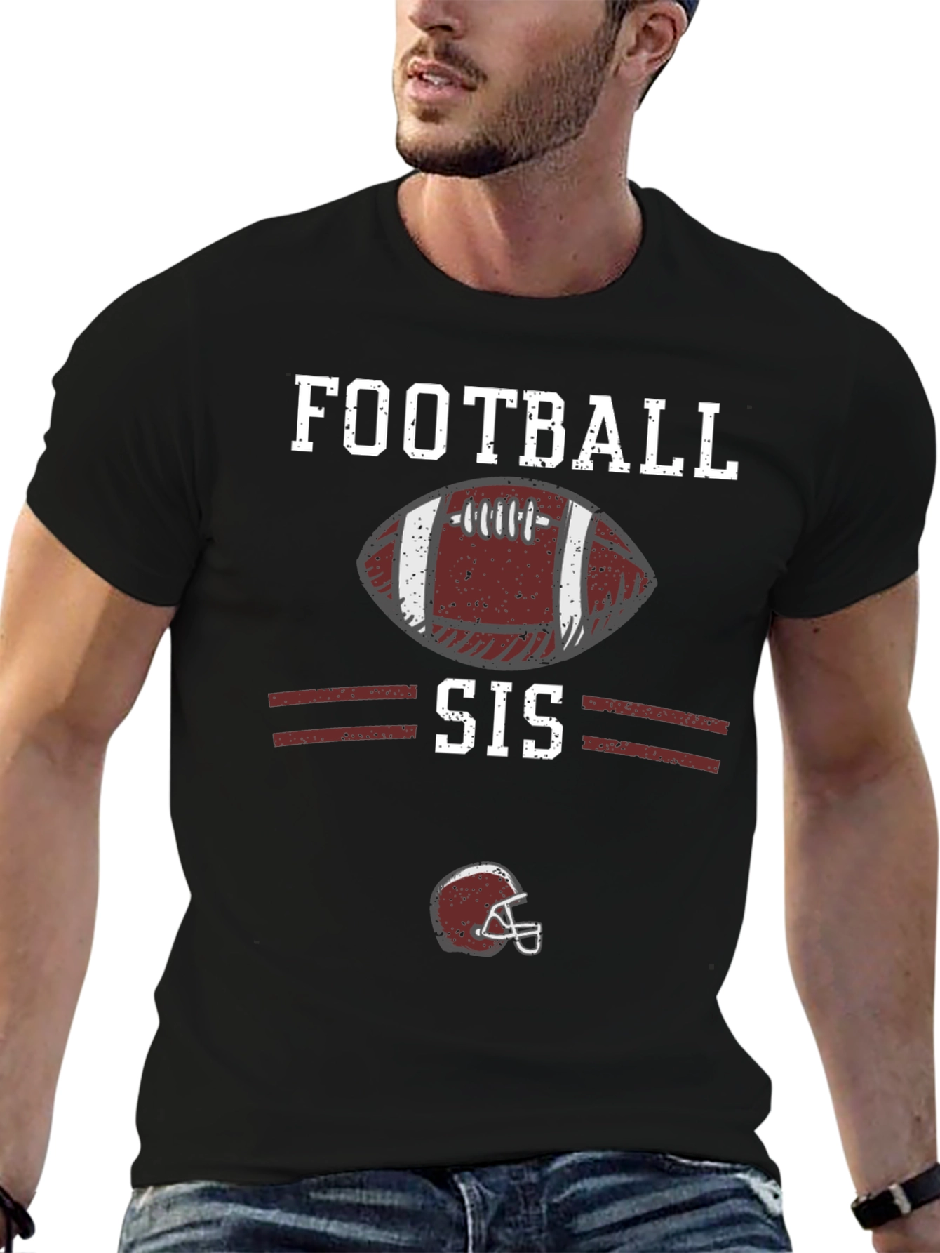 Football Sis Graphic Tee