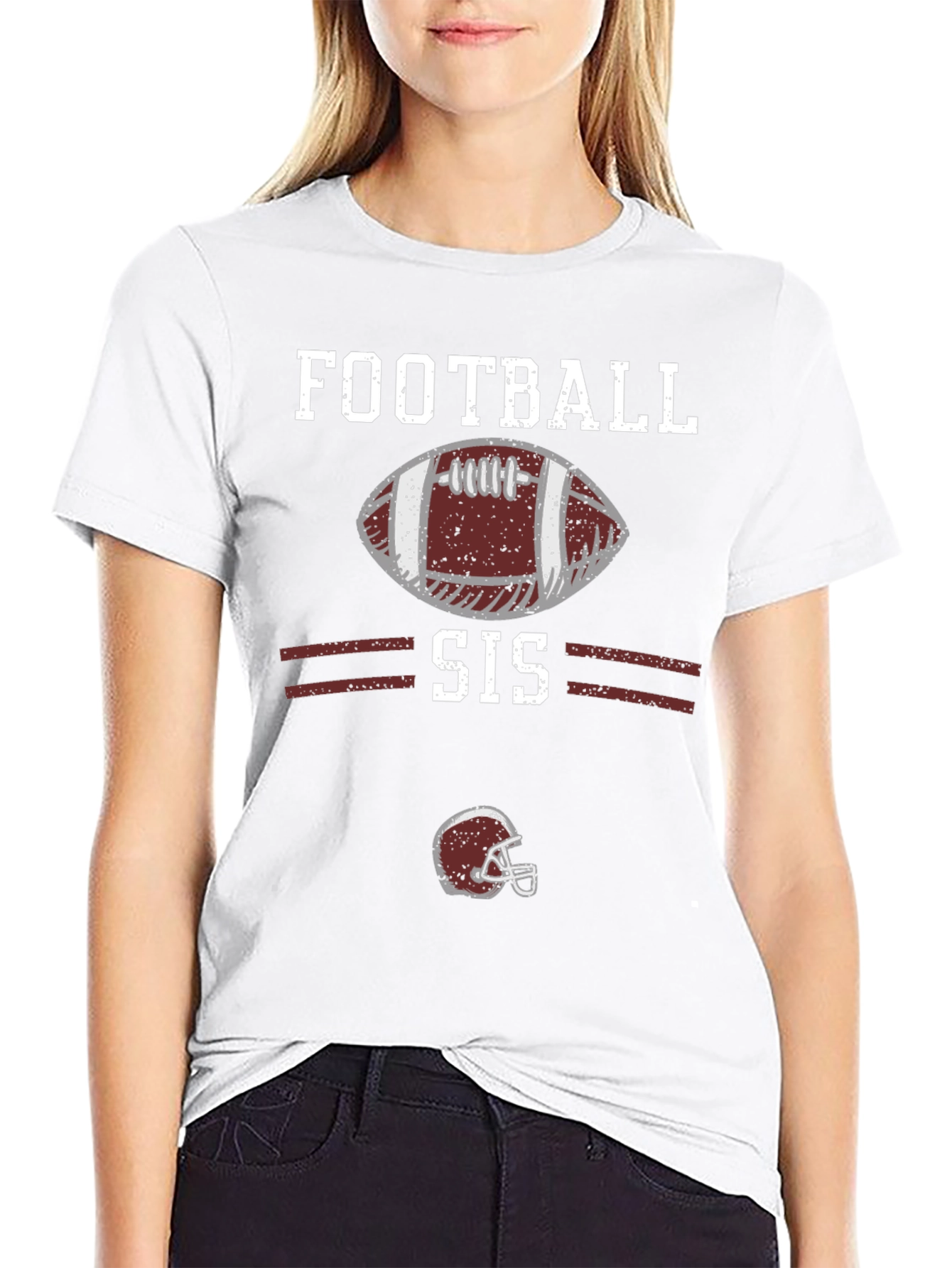 Football Sis Graphic Tee