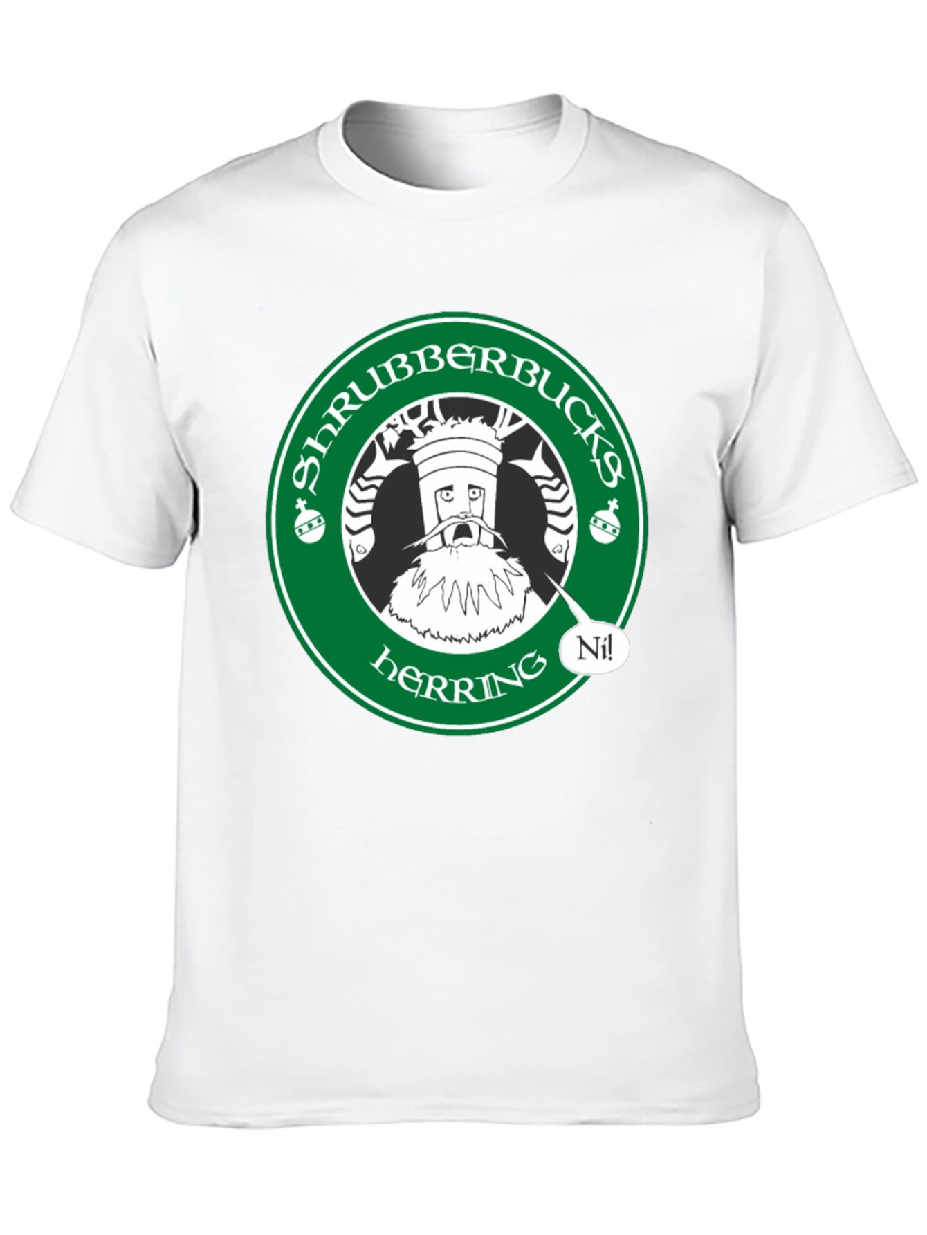 Shrubberbucks Herring T-Shirt - Monty Python Inspired