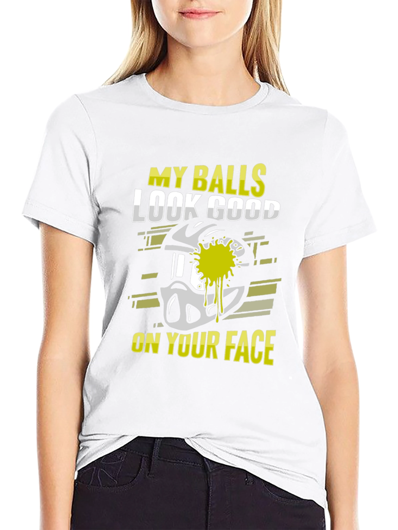 Funny Paintball T-Shirt - My Balls Look Good