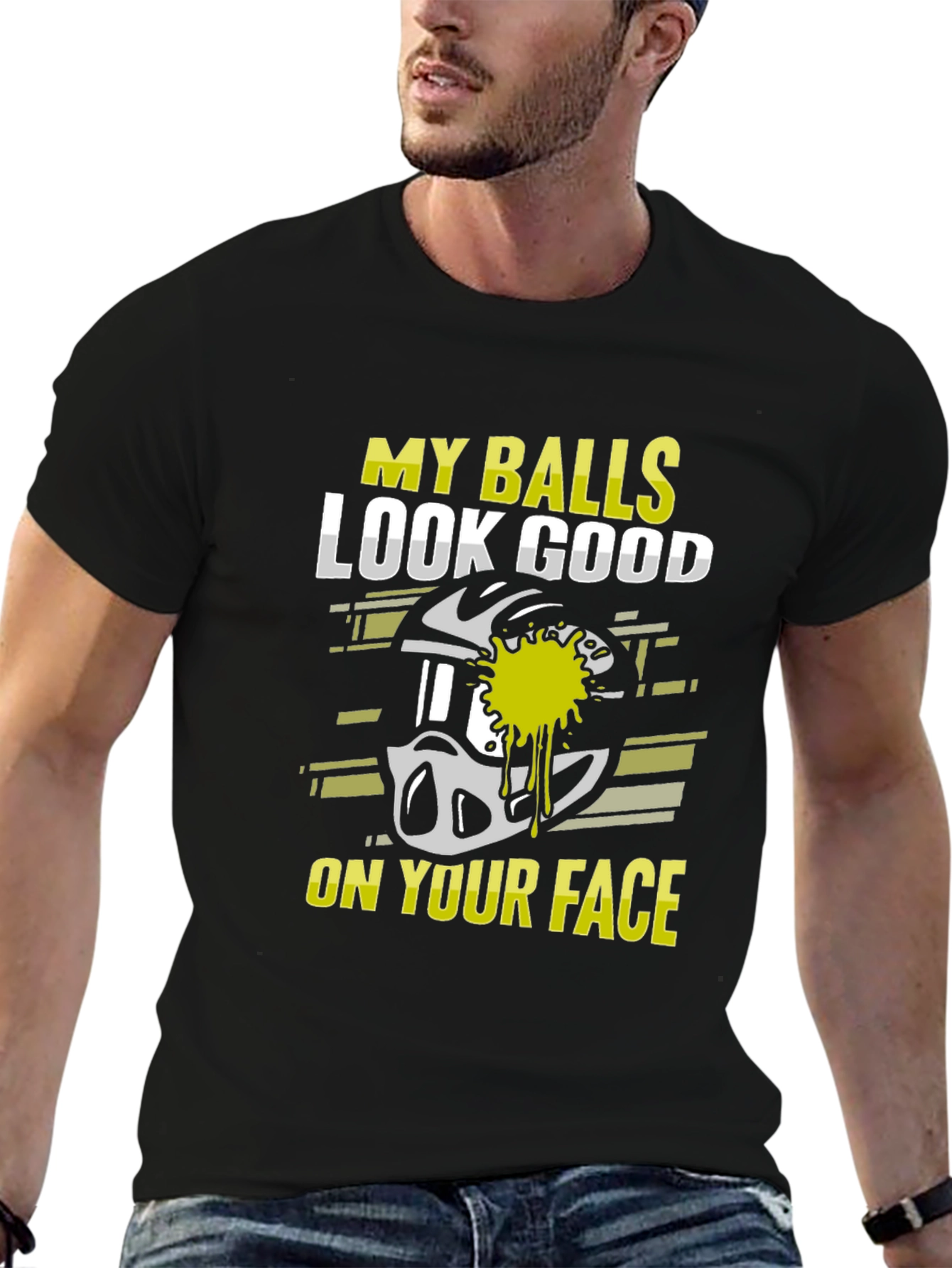 Funny Paintball T-Shirt - My Balls Look Good