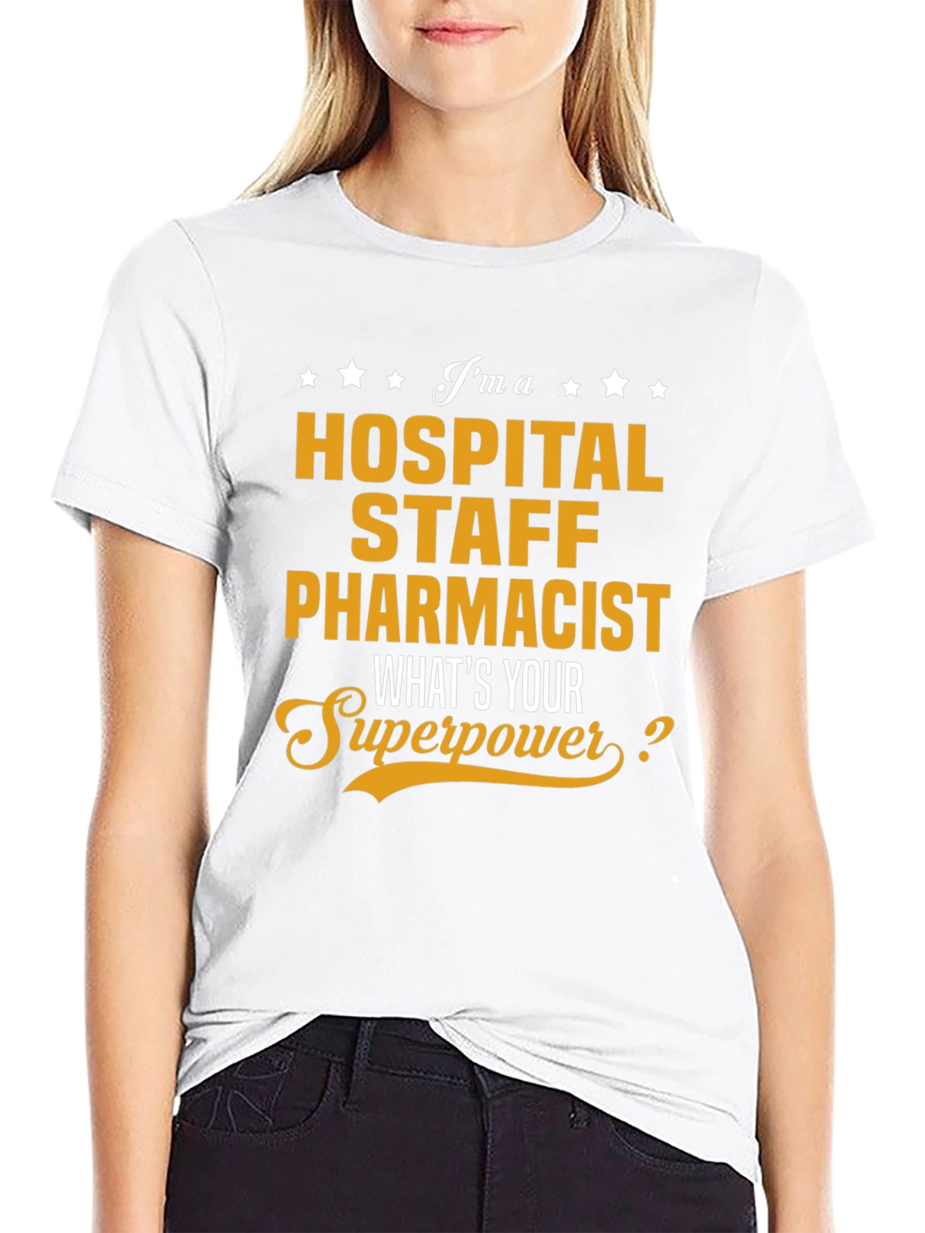 Hospital Staff Pharmacist Superpower T-Shirt