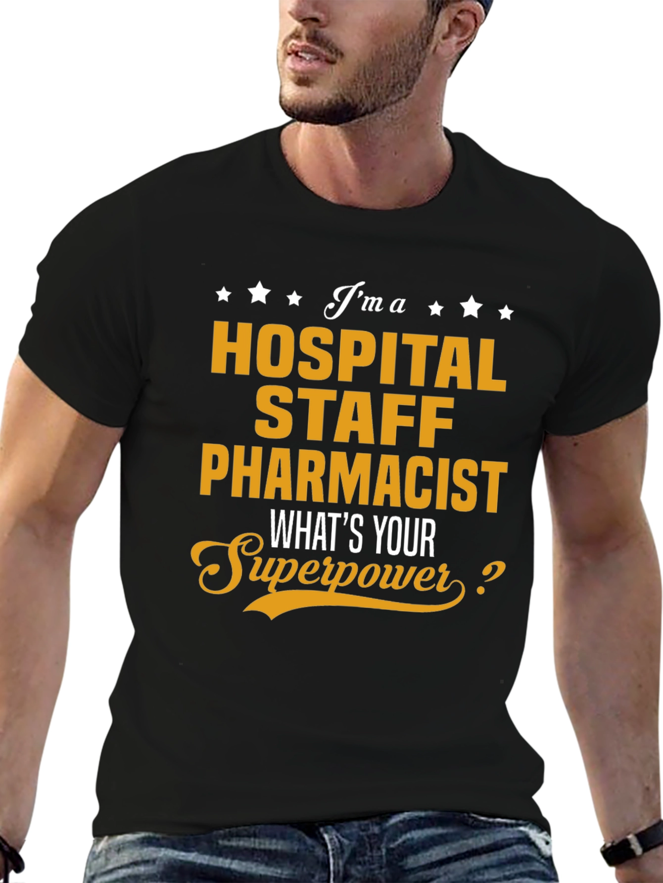 Hospital Staff Pharmacist Superpower T-Shirt