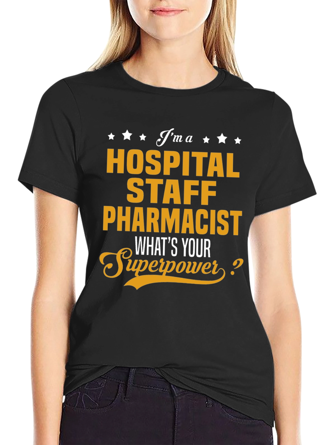 Hospital Staff Pharmacist Superpower T-Shirt