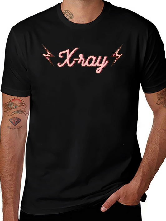 X-Ray Lightning Bolt Graphic Tee - Retro Style