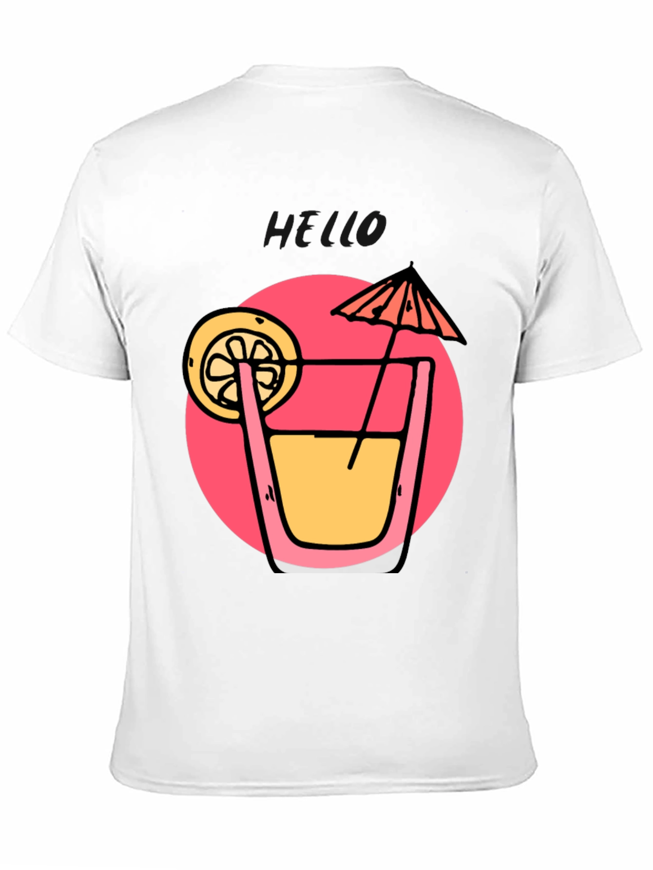 Tropical Drink T-Shirt - Summer Vibes