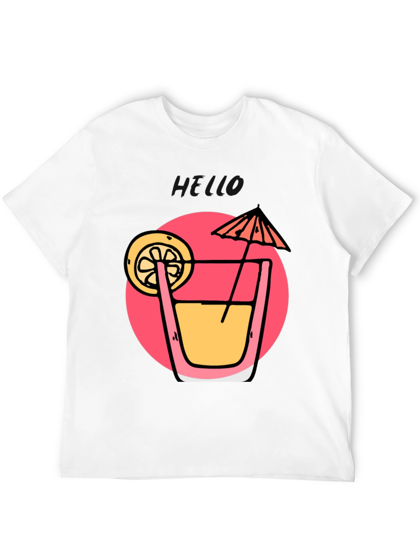 Tropical Drink T-Shirt - Summer Vibes