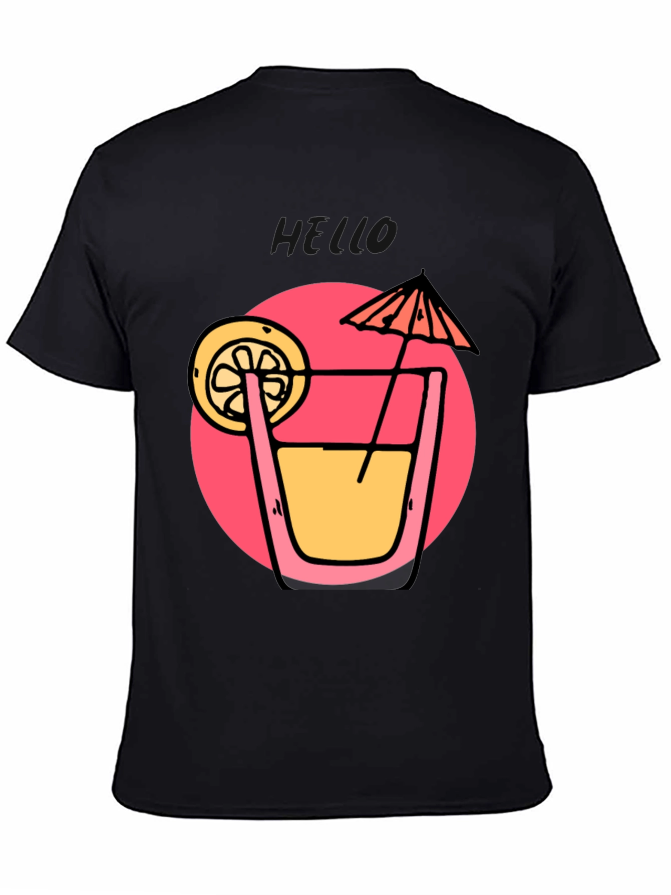 Tropical Drink T-Shirt - Summer Vibes