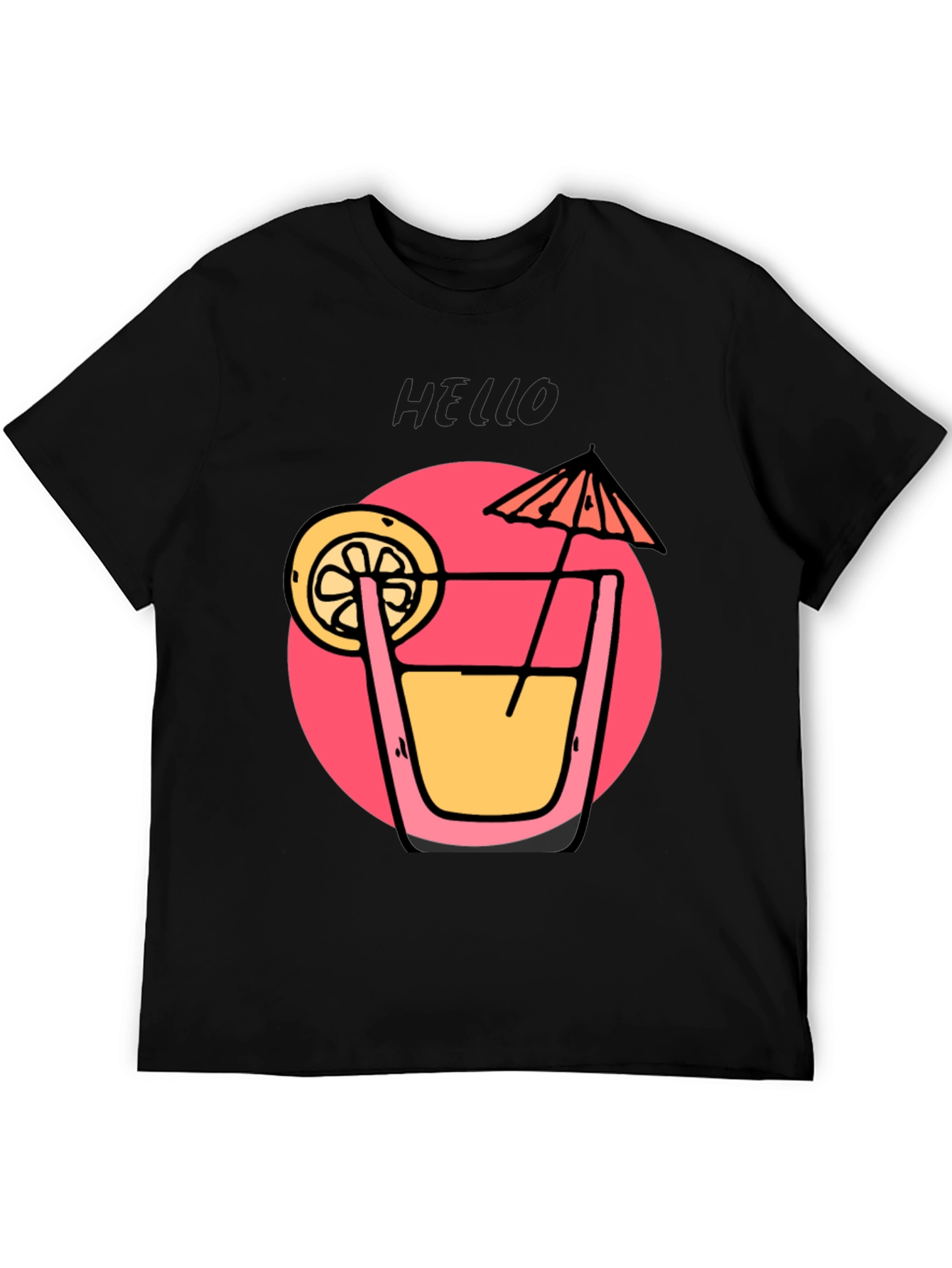 Tropical Drink T-Shirt - Summer Vibes