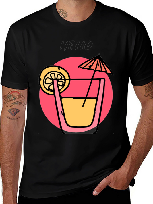 Tropical Drink T-Shirt - Summer Vibes
