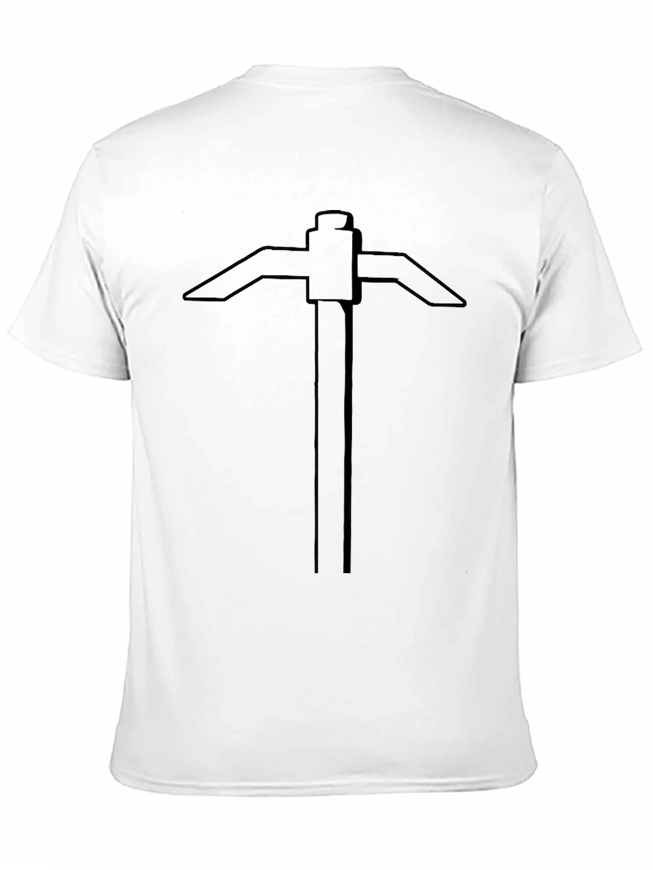 Pickaxe Graphic Tee - Solid Black